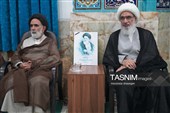 تجلیل از مقام علمی و معنوی آیت‌الله شبیری زنجانی در بوشهر
