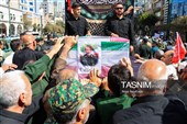 مراسم تشییع پیکر مطهر سردار شهید «حسین ظریفی» در مشهد