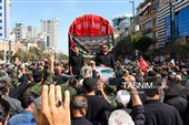 مراسم تشییع پیکر مطهر سردار شهید «حسین ظریفی» در مشهد