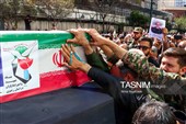 مراسم تشییع پیکر مطهر سردار شهید «حسین ظریفی» در مشهد