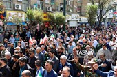 مراسم تشییع پیکر مطهر سردار شهید «حسین ظریفی» در مشهد
