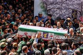 مراسم تشییع پیکر مطهر سردار شهید «حسین ظریفی» در مشهد