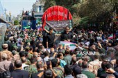 مراسم تشییع پیکر مطهر سردار شهید «حسین ظریفی» در مشهد