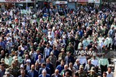 مراسم تشییع پیکر مطهر سردار شهید «حسین ظریفی» در مشهد