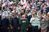 مراسم تشییع پیکر مطهر سردار شهید «حسین ظریفی» در مشهد