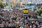 مراسم تشییع پیکر مطهر سردار شهید «حسین ظریفی» در مشهد