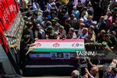 مراسم تشییع پیکر مطهر سردار شهید «حسین ظریفی» در مشهد