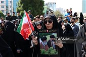 مراسم تشییع پیکر مطهر سردار شهید «حسین ظریفی» در مشهد