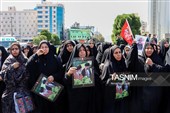 مراسم تشییع پیکر مطهر سردار شهید «حسین ظریفی» در مشهد