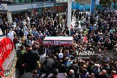 مراسم تشییع پیکر مطهر سردار شهید «حسین ظریفی» در مشهد