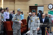 حضور امیر دریادار «حبیب‌الله سیاری» رئیس ستاد و معاون هماهنگ‌کننده ارتش جمهوری اسلامی ایران در نخستین جشنواره ملی سرباز ایرانی