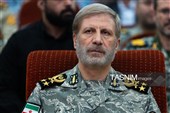 امیر سرلشکر «امیر حاتمی» فرمانده کل ارتش جمهوری اسلامی ایران در نخستین جشنواره ملی سرباز ایرانی