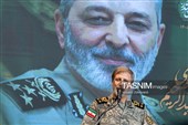 سخنرانی امیر سرلشکر «امیر حاتمی» فرمانده کل ارتش جمهوری اسلامی ایران در نخستین جشنواره ملی سرباز ایرانی