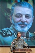 سخنرانی امیر سرلشکر «امیر حاتمی» فرمانده کل ارتش جمهوری اسلامی ایران در نخستین جشنواره ملی سرباز ایرانی