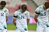 امتناع ایرلندی‌ها از دست دادن با بازیکنان اسرائیل + فیلم