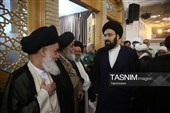 گرامیداشت آیت الله شبیری زنجانی در حرم حضرت معصومه(س)