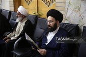 گرامیداشت آیت الله شبیری زنجانی در حرم حضرت معصومه(س)