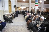 گرامیداشت آیت الله شبیری زنجانی در حرم حضرت معصومه(س)