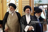 گرامیداشت آیت الله شبیری زنجانی در حرم حضرت معصومه(س)