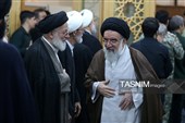 گرامیداشت آیت الله شبیری زنجانی در حرم حضرت معصومه(س)