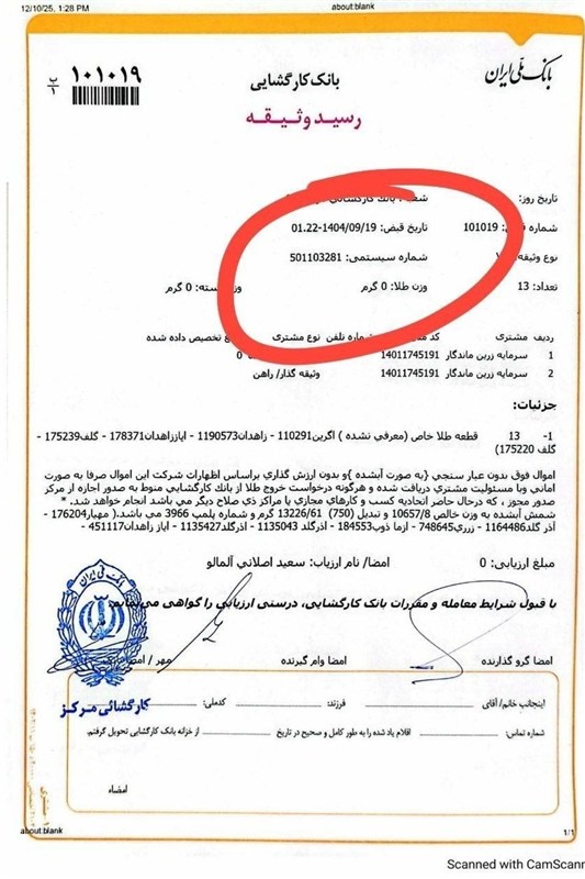 965 کیلو طلای میلی کجاست؟/ 291 روز بدون ثبت طلای جدید