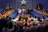 تجدید بیعت سربازان نیرو‌های مسلح با آرمان‌های رهبر شهید انقلاب