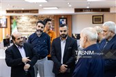 حضور سردار محمد کرمی فرمانده نیروی زمینی سپاه پاسداران در تحریریه خبرگزاری تسنیم