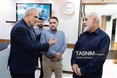 حضور سردار محمد کرمی فرمانده نیروی زمینی سپاه پاسداران در تحریریه خبرگزاری تسنیم