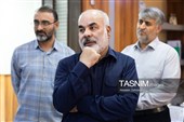 حضور سردار محمد کرمی فرمانده نیروی زمینی سپاه پاسداران در تحریریه خبرگزاری تسنیم