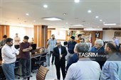 حضور سردار محمد کرمی فرمانده نیروی زمینی سپاه پاسداران در تحریریه خبرگزاری تسنیم