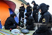 نخستین دوره آموزش نظامی بانوان «جان‌فدا»