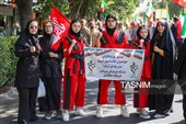 رزمایش جان فدایان ایران در تبریز
