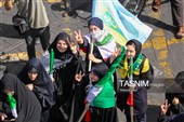 رزمایش جان فدایان ایران در تبریز