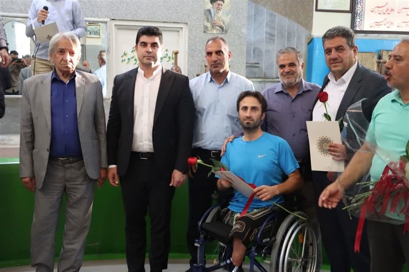 تجلیل از جانبازانی که پهلوانی را با ایثار معنا کردند