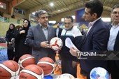 آیین افتتاح 35 فضای ورزشی و اعزام تجهیزات به مدارس استان اردبیل