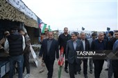 بازدید استاندار اردبیل از نمایشگاه رزمی و فرهنگی دفاع مقدس
