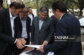 بررسی میدانی مسولان اردبیل از پروژه‌های عمران شهری در قاب تصاویر