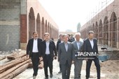بررسی میدانی مسولان اردبیل از پروژه‌های عمران شهری در قاب تصاویر