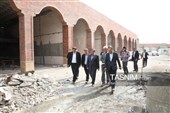 بررسی میدانی مسولان اردبیل از پروژه‌های عمران شهری در قاب تصاویر