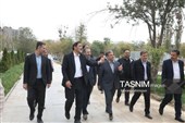 بررسی میدانی مسولان اردبیل از پروژه‌های عمران شهری در قاب تصاویر