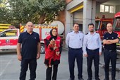 روایت بانوان آتش‌نشانی که با «آرامش و همدلی» به دلِ آتش می‌زنند