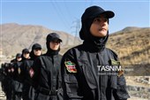 Первый курс военной подготовки женщин-самопожертвователей «Джан-фада» в Иране