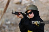 Первый курс военной подготовки женщин-самопожертвователей «Джан-фада» в Иране