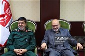 حضور سردار رمضان شریف،رئیس مرکز اسناد و تحقیقات دفاع مقدس در خبرگزاری تسنیم