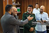 بازدیدسردار رمضان شریف،رئیس مرکز اسناد و تحقیقات دفاع مقدس از تحریریه خبرگزاری تسنیم