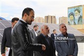 افتتاح نخستین نیروگاه خورشیدی بنیاد شهید آذربایجان‌شرقی در تبریز