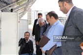 افتتاح نخستین نیروگاه خورشیدی بنیاد شهید آذربایجان‌شرقی در تبریز