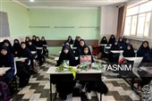 مراسم بدرقه دختر شهید