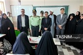 مراسم بدرقه دختر شهید