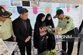 مراسم بدرقه دختر شهید